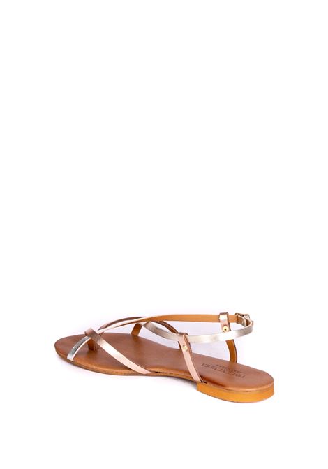 Multicolor metal sandal VINCENT VEGA | P120LAM-MULTICOLOR